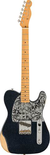 Fender Brad Paisley Esquire Black Sparkle Maple Fingerboard