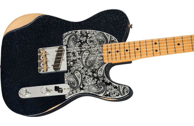 Fender Brad Paisley Esquire Black Sparkle Maple Fingerboard Fender Brad Paisley Esquire Black Sparkle Maple Fingerboard