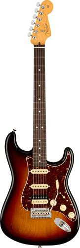 Fender American Professional II Stratocaster HSS 3 Tone Sunburst Rosewood Fingerboard