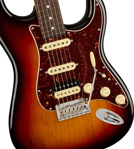 Fender American Professional II Stratocaster HSS 3 Tone Sunburst Rosewood Fingerboard Fender American Professional II Stratocaster HSS 3 Tone Sunburst Rosewood Fingerboard