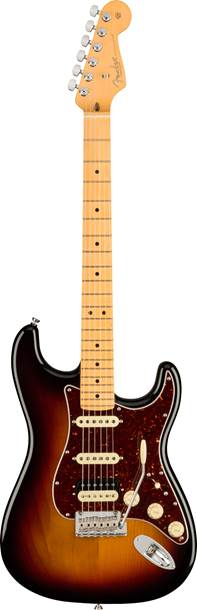 Fender American Professional II Stratocaster HSS 3 Tone Sunburst Maple Fingerboard