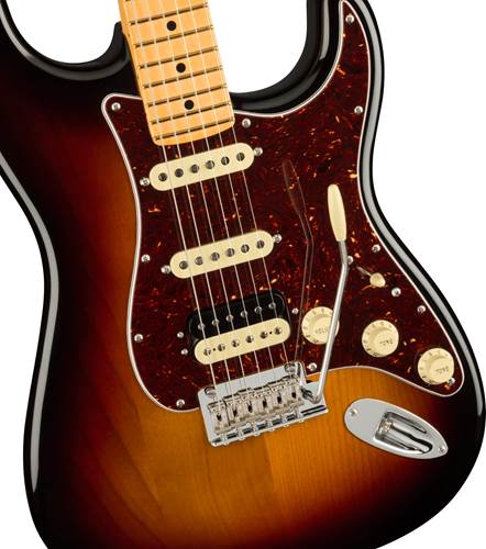 Fender American Professional II Stratocaster HSS 3 Tone Sunburst Maple Fingerboard Fender American Professional II Stratocaster HSS 3 Tone Sunburst Maple Fingerboard