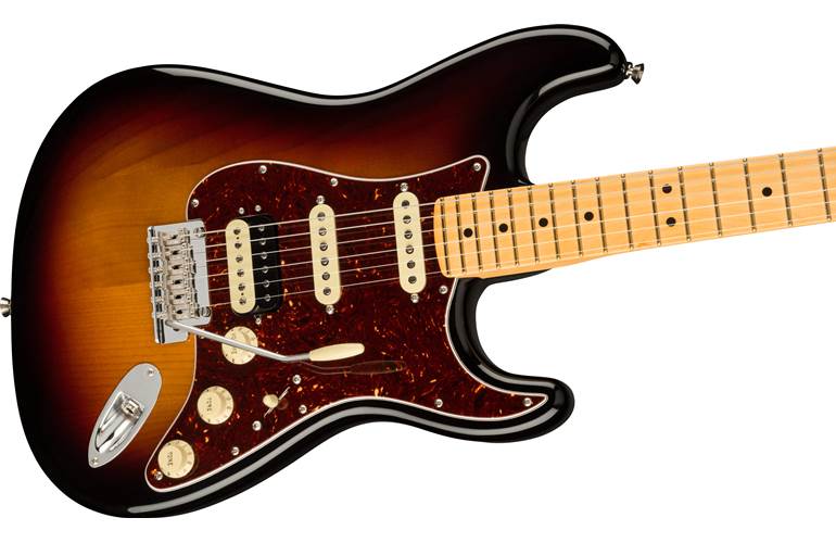 Fender American Professional II Stratocaster HSS 3 Tone Sunburst Maple Fingerboard Fender American Professional II Stratocaster HSS 3 Tone Sunburst Maple Fingerboard