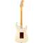 Fender American Professional II Stratocaster Olympic White Maple Fingerboard Left Handed Back View