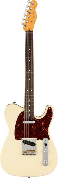 Fender American Professional II Telecaster Olympic White Rosewood Fingerboard