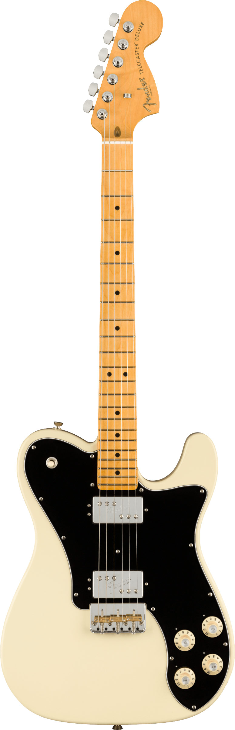 white fender telecaster deluxe