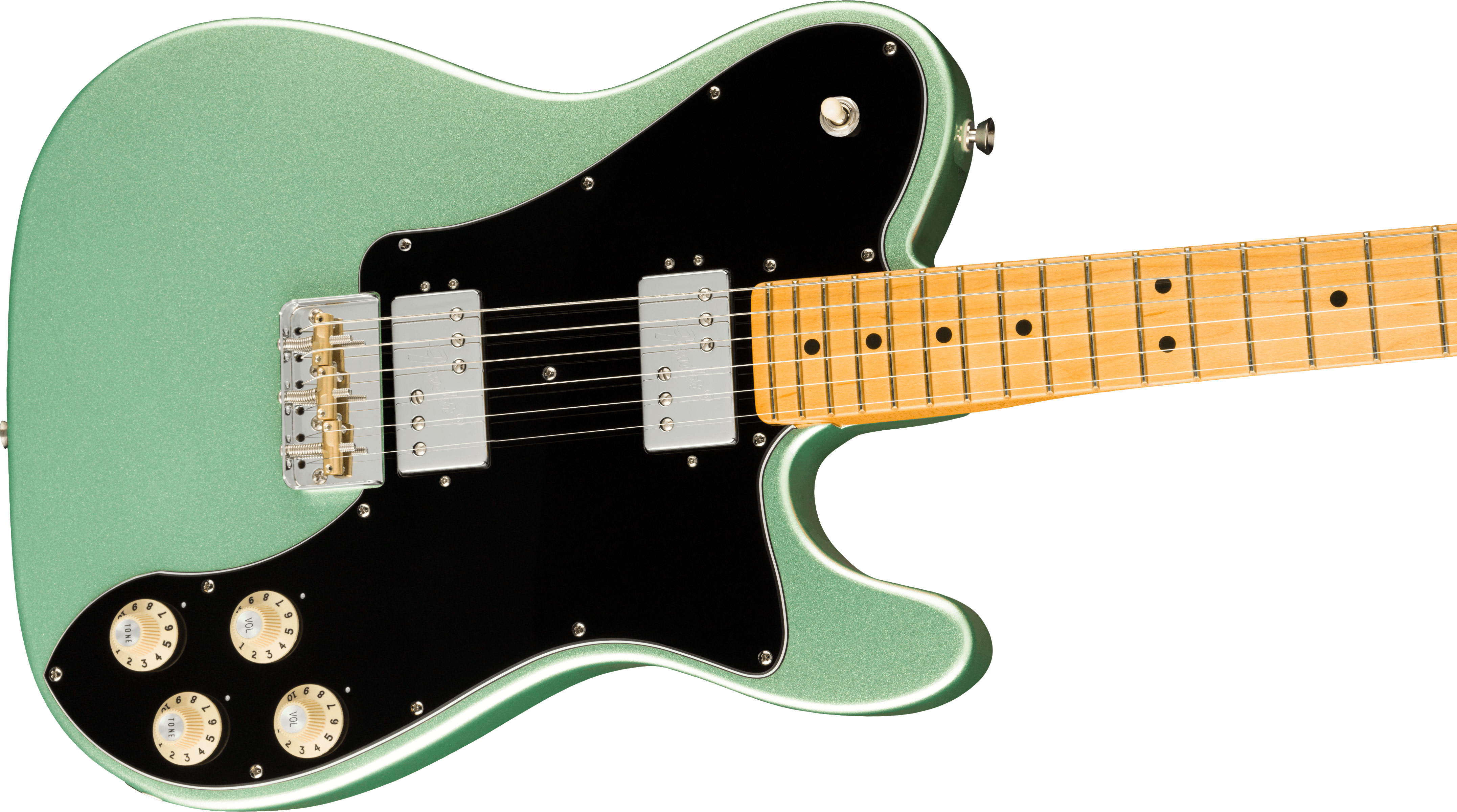 green telecaster deluxe