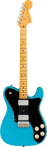 Fender American Professional II Telecaster Deluxe Miami Blue Maple Fingerboard