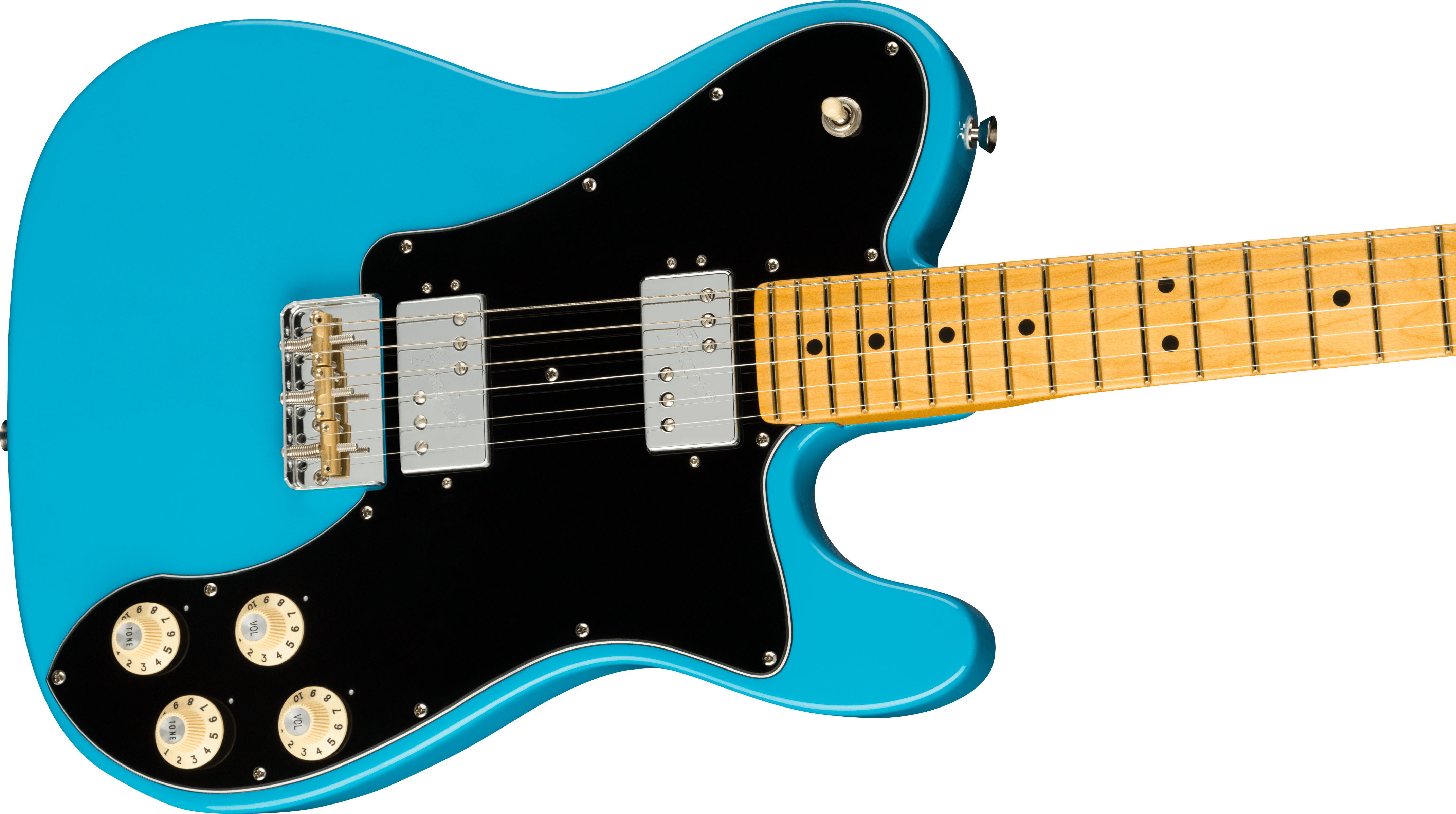 fender telecaster deluxe blue