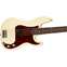 Fender American Professional II Precision Bass Olympic White Rosewood Fingerboard Front View