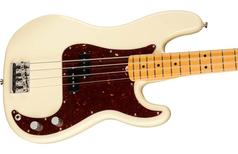 Fender American Professional II Precision Bass Olympic White Maple Fingerboard Fender American Professional II Precision Bass Olympic White Maple Fingerboard
