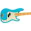 Fender American Professional II Precision Bass Miami Blue Maple Fingerboard Front View