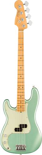 Fender American Professional II Precision Bass Mystic Surf Green Maple Fingerboard Left Handed