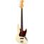 Fender American Professional II Jazz Bass Olympic White Rosewood Fingerboard Front View