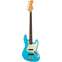 Fender American Professional II Jazz Bass Miami Blue Rosewood Fingerboard Front View