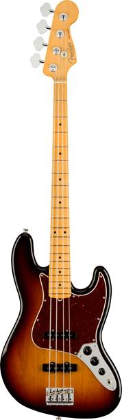 Fender American Professional II Jazz Bass 3 Tone Sunburst Maple Fingerboard
