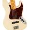 Fender American Professional II Jazz Bass Olympic White Maple Fingerboard Front View