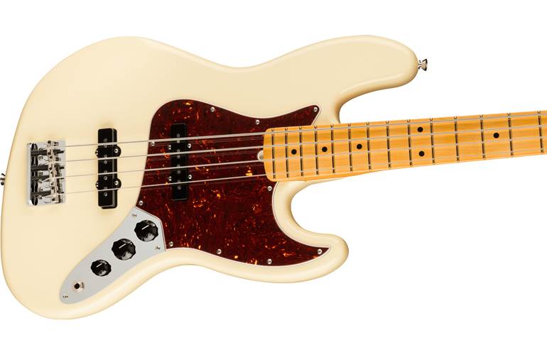 Fender American Professional II Jazz Bass Olympic White Maple Fingerboard Fender American Professional II Jazz Bass Olympic White Maple Fingerboard