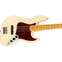 Fender American Professional II Jazz Bass Olympic White Maple Fingerboard Front View