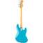 Fender American Professional II Jazz Bass Miami Blue Maple Fingerboard Left Handed Back View
