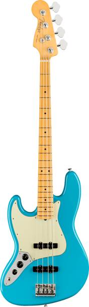 Fender American Professional II Jazz Bass Miami Blue Maple Fingerboard Left Handed