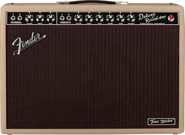 Fender Tone Master Deluxe Reverb Blonde 1x12 Combo Solid State Amp