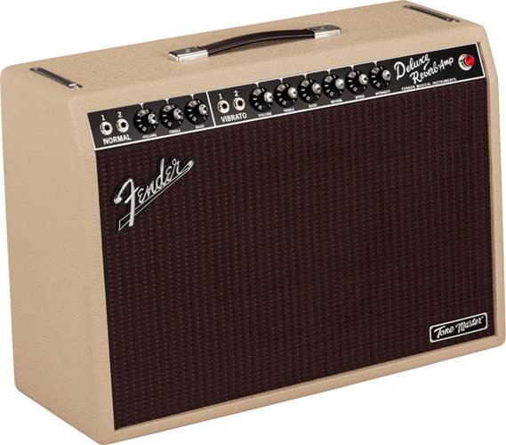 Fender Tone Master Deluxe Reverb Blonde 1x12 Combo Solid State Amp Fender Tone Master Deluxe Reverb Blonde 1x12 Combo Solid State Amp