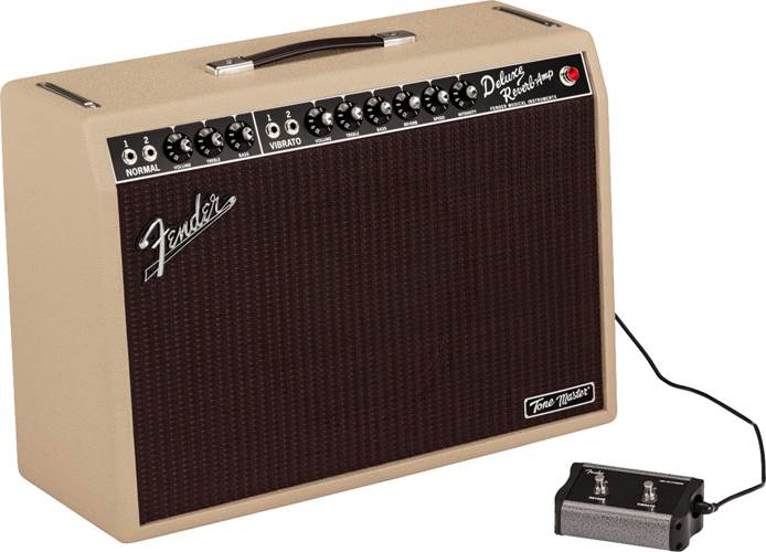Fender Tone Master Deluxe Reverb Blonde 1x12 Combo Solid State Amp Fender Tone Master Deluxe Reverb Blonde 1x12 Combo Solid State Amp