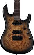 Music Man Sterling Jason Richardson Signature Cutlass 7-String Natural Poplar Burl Burst