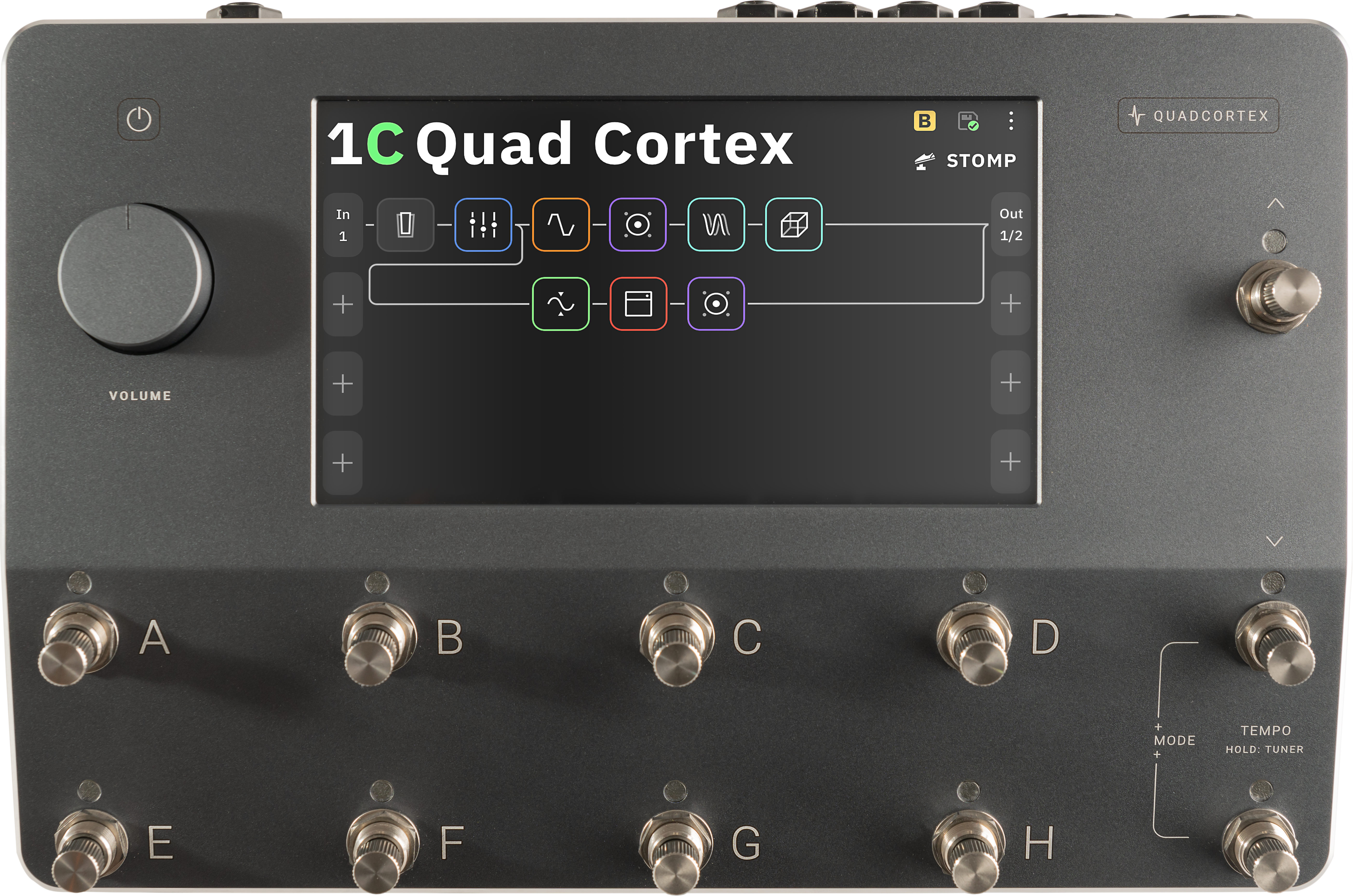 Neural DSP Quad Cortex Floor Guitar Amp Modeller and Multi Effects 