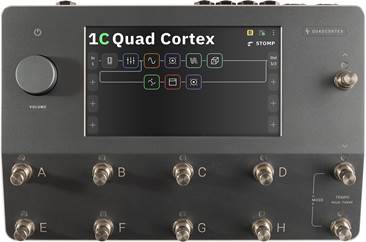 Neural DSP Quad Cortex Floor Guitar Amp Modeller and Multi Effects Processor