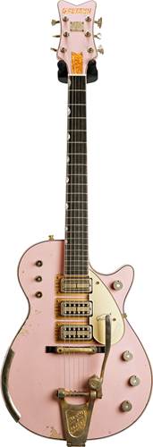 Gretsch Custom Shop G6134T 1959 Pink Penguin Faded Shell Pink Heavy Relic