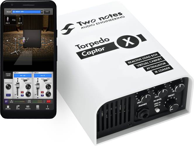 Two Notes Torpedo Captor X 16 Ohm Two Notes Torpedo Captor X 16 Ohm