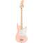 Squier FSR Affinity Bronco Bass Shell Pink MN Front View