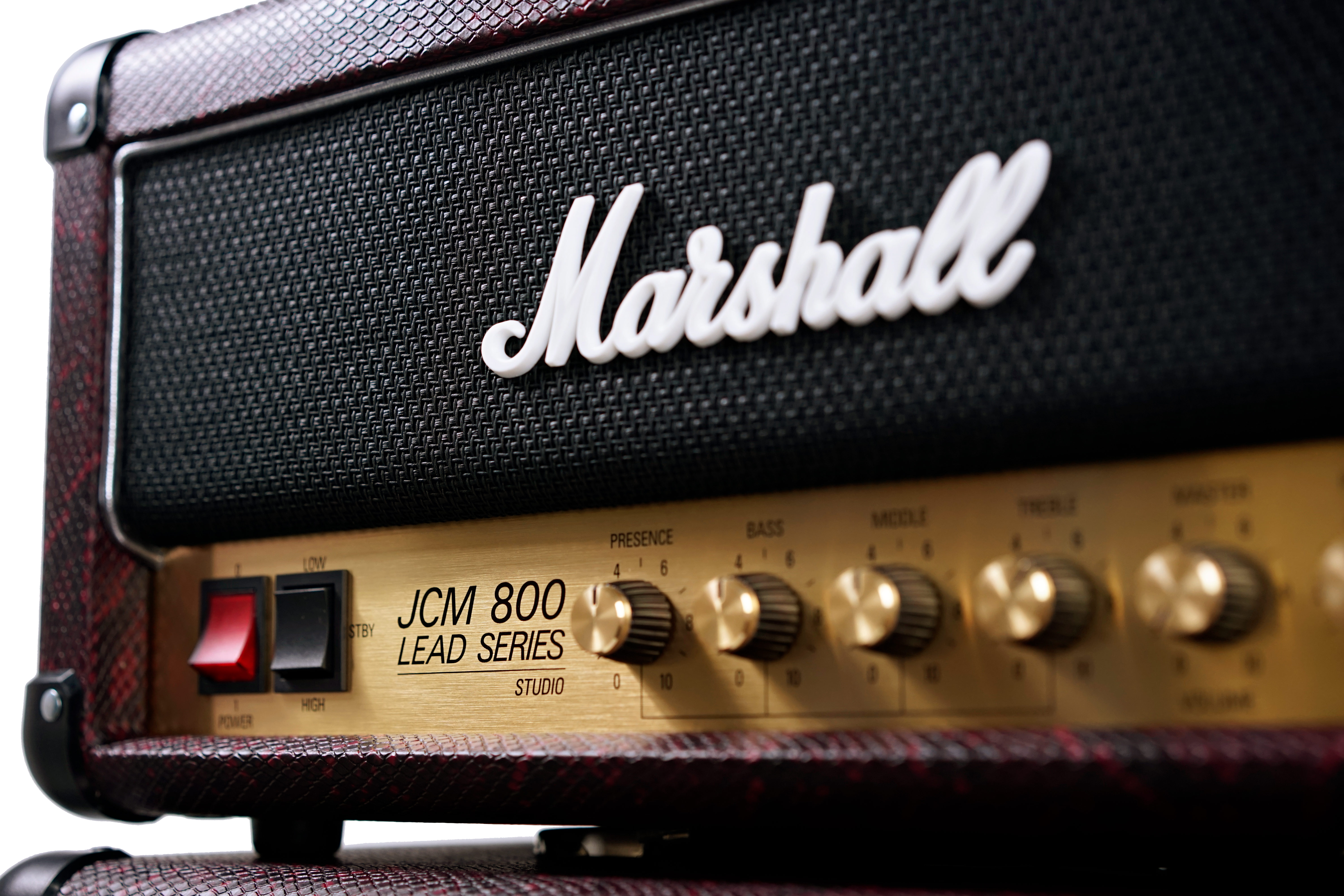 Marshall Design Store SC20H Studio Classic JCM800 Head Burgundy ...