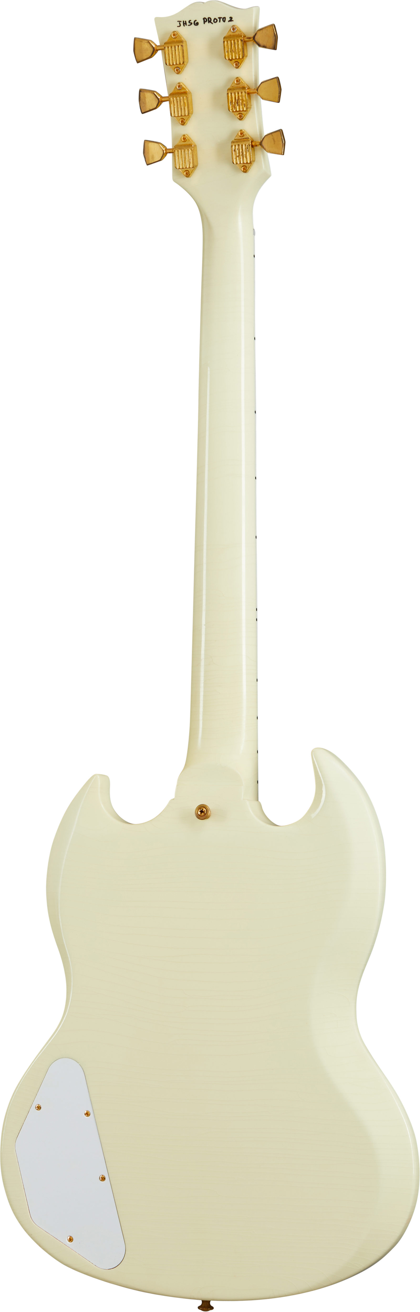 Gibson Custom Shop 67 SG Custom Jimi Hendrix Classic White Aged GM