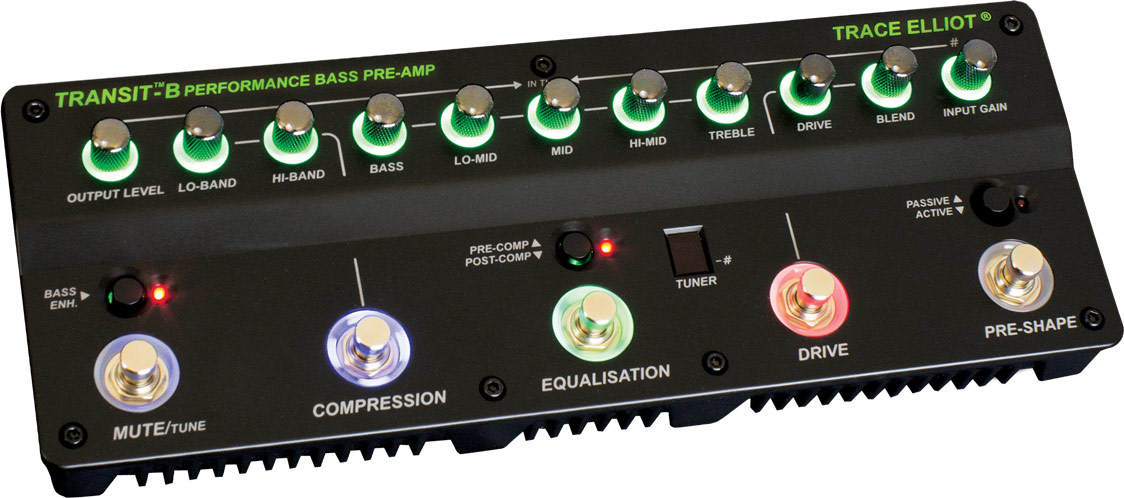 Trace Elliot Transit B Bass Pre-amp Effects Pedal