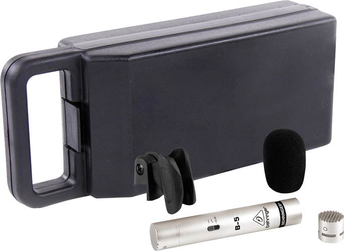 Behringer B-5 Microphone With Cardioid & Omni Capsuals Behringer B-5 Microphone With Cardioid & Omni Capsuals