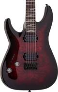Schecter Omen Elite-6 Black Cherry Burst Left Handed