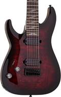 Schecter Omen Elite-7 Black Cherry Burst Left Handed