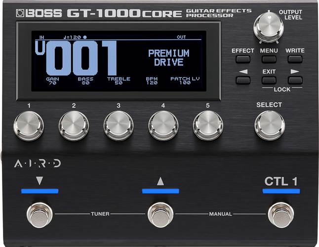 BOSS GT-1000CORE Guitar Amp Modeller and Multi Effects Processor Pedal 