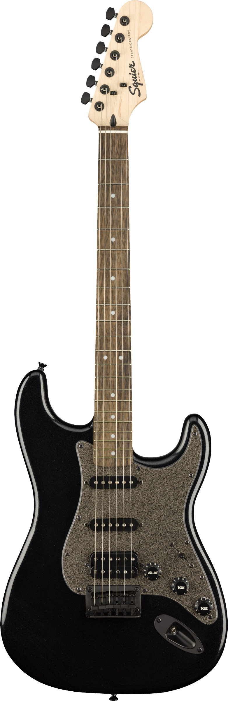 squier fsr bullet stratocaster ht hss in black metallic