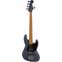 Squier FSR Contemporary Active Jazz Bass V HH Roasted Maple Neck Midnight Satin Front View