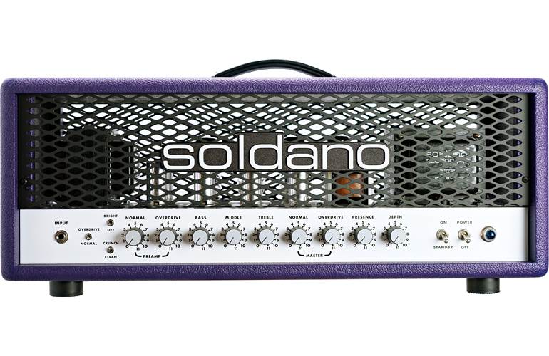 Soldano SLO-100 100W Valve Amp Head Custom Colour Purple