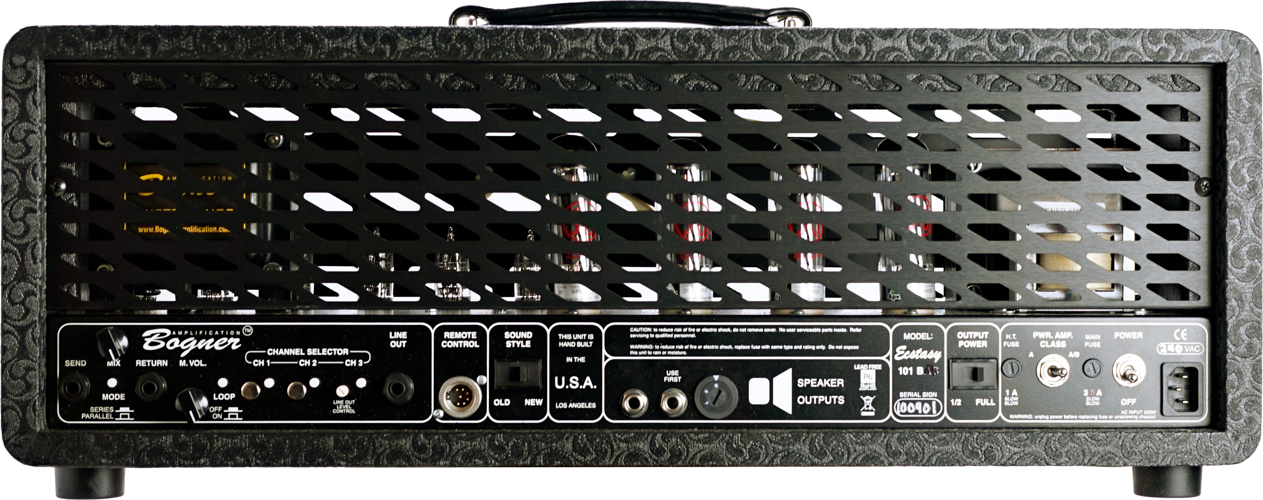 Bogner Ecstasy 100 Watt Head with Metal Grille and A/AB Switch