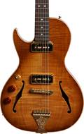 B&G Little Sister Crossroads Cutaway P90 Honey Burst Left Handed #CR18090004