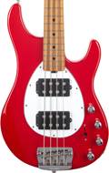 Music Man Sterling 4 HH Scarlet Red Roasted Maple Fingerboard
