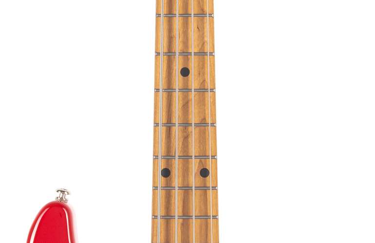 Music Man Sterling 4 HH Scarlet Red Roasted Maple Fingerboard Music Man Sterling 4 HH Scarlet Red Roasted Maple Fingerboard