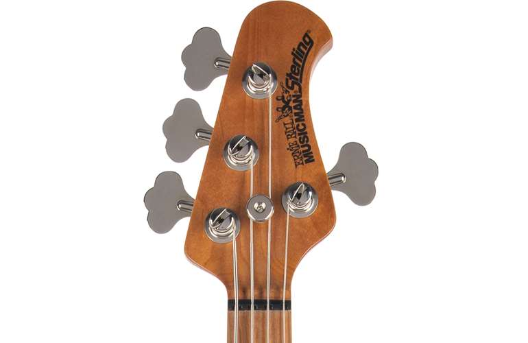 Music Man Sterling 4 HH Scarlet Red Roasted Maple Fingerboard Music Man Sterling 4 HH Scarlet Red Roasted Maple Fingerboard