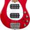 Music Man Sterling 4 HH Scarlet Red Roasted Maple Fingerboard 